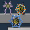Деформация Fidget Spinner Портативный Снятие Стресса Напальчник Механический Гироскоп Игрушка Дети Подростки Взрослые Декомпрессионная Светящаяся Волчок Игрушка