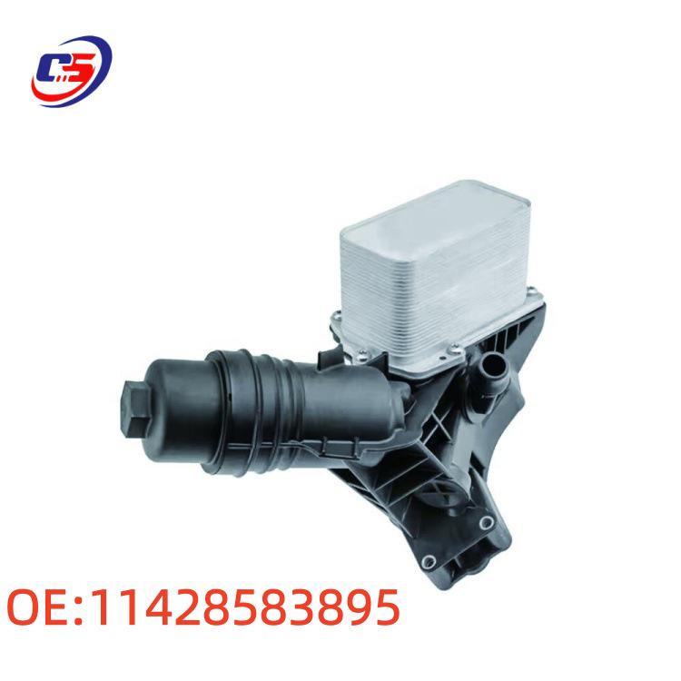 Масляный радиатор и сборка масляного фильтра двигателя BMW B58 (алюминий)