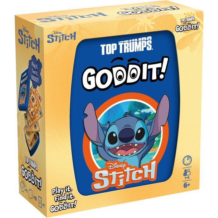 GODDIT - Top Trumps Stitch - Jeu de cartes - WINNING MOVES - 1 à 6 joueurs - Dès 6 ans