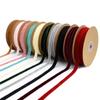 1cm Non-elastic Single-sided Flocking Belt, Home Textile Clothes Handicrafts Bow Material Velvet Belt