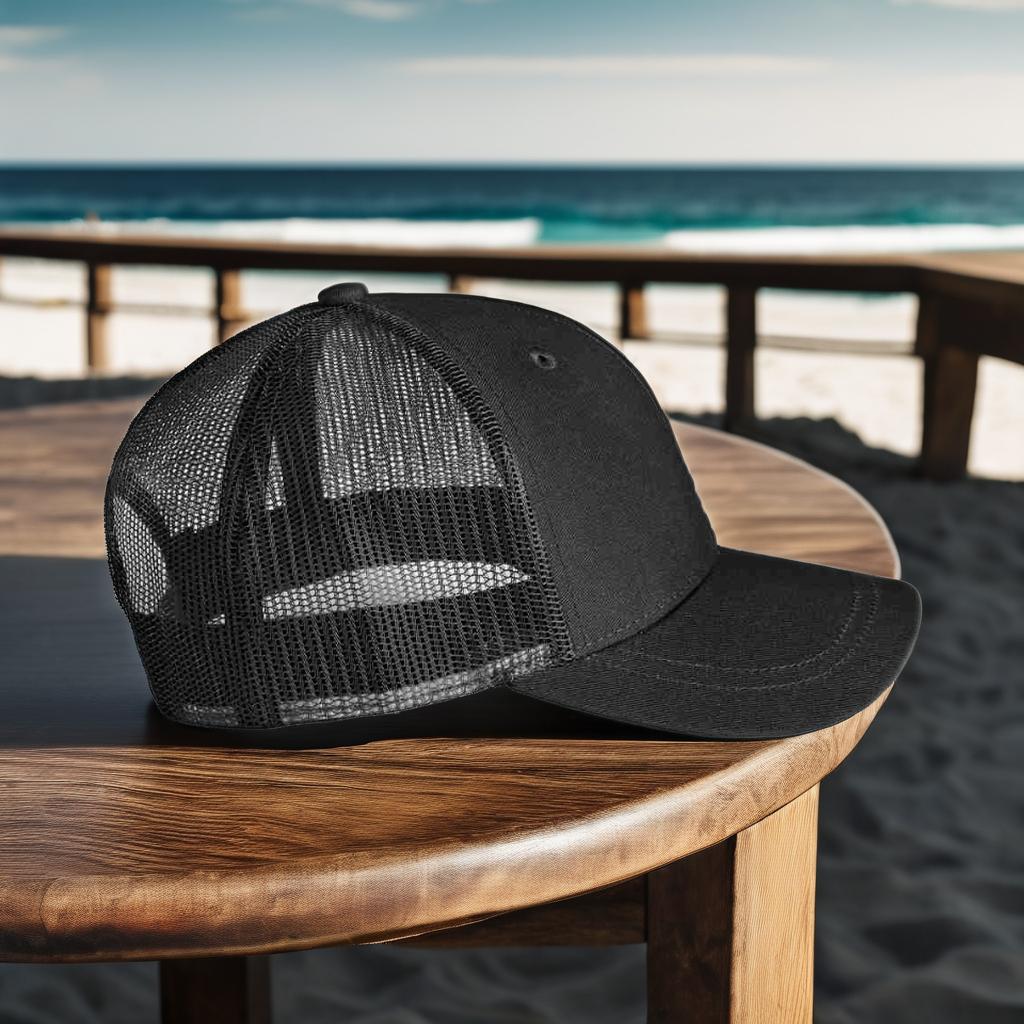 Custom Logo 6-Panel Performance Hat | Professional Laser Cut Baseball Cap