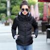 Winter Jacket Women Clothes Womens Parkas Thicken Outerwear Solid Coats Short Female Slim Cotton Padded Basic Tops