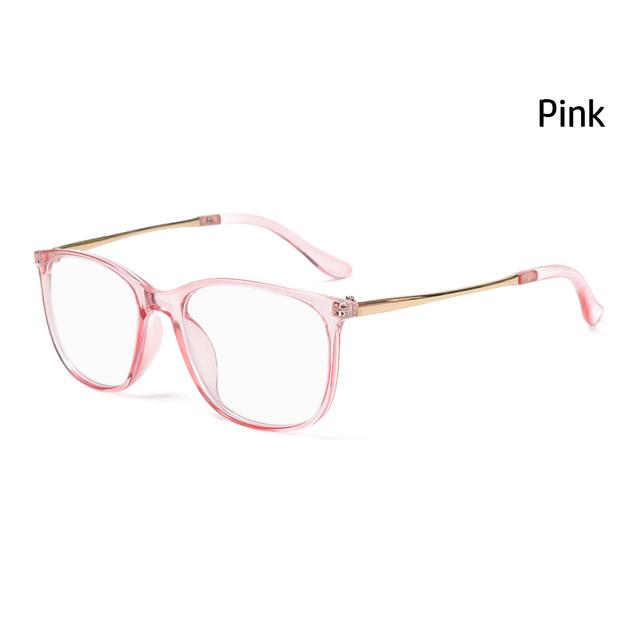 Модные мужские и женские очки с защитой от синего света, винтажная квадратная оправа для очков, ультра легкая оправа, защита глаз компьютера