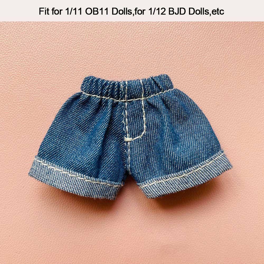 Dolls For 1/12 BJD Dolls Doll Clothes Doll Jeans Shorts Dolls Wear Shorts Handmade Doll Shorts