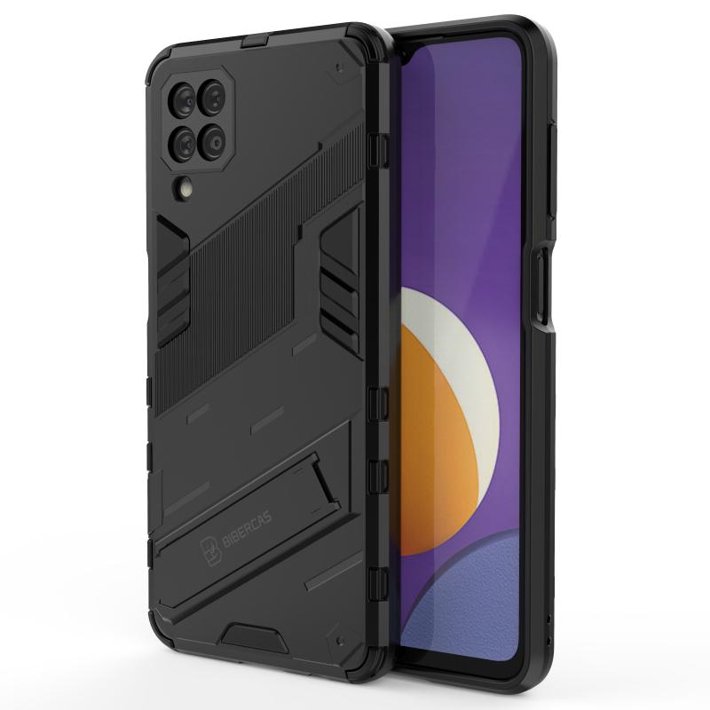Для Samsung Galaxy M12 A12 Nacho противоударный бронированный чехол для телефона Galaxy M12 A12 противоударный защитный чехол-подставка для задней панели