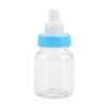 12pcs Mini Plastic Milk Nipple Bottle Candy Box for Party Festival Candy Bottle  (Blue)