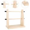 Manual Wool Storage Rack Vertical Rotating Yarn Spool Organizer Yarn Winder Thread Holder  Knitting