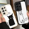 Чехол для телефона для Samsung Galaxy S26 S25 Ultra S24 FE Кошачья лапка Смешная царапина Лапа Милая ракушка S23 Plus S22 + S21 S20 5G Мягкий Сил