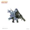 Cavico Choipla Series Armored Trooper Votoms ATM-09-ST Scopedog Round Mover Equipped Space Combat Version, Approximately 45mm Tall, Non-Scale Plastic