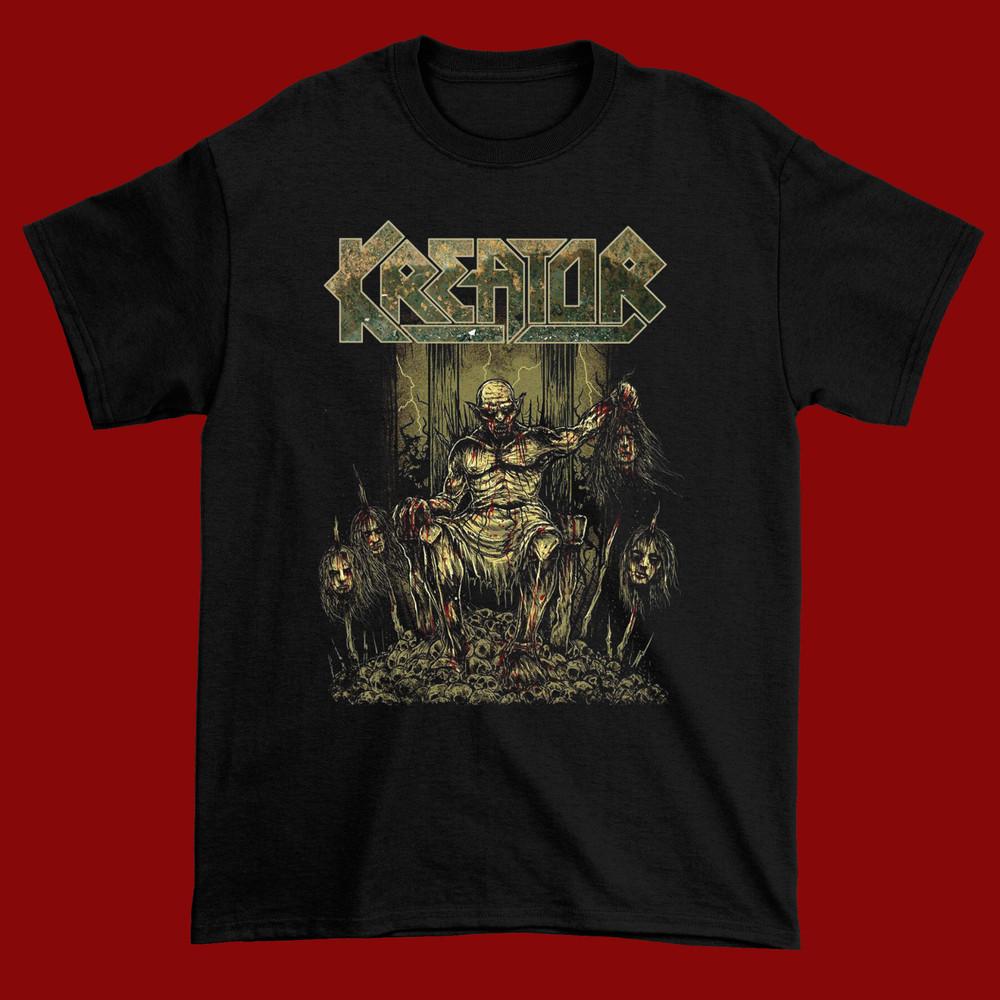 KREATOR - Violent Revolution Черная Унисекс Футболка Все размеры ND660 Унисекс Футболка