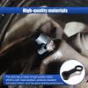 Car Brake Bleeder Screw Caps, Rubber Brake Bleeder Nipple Dust Cover Replacement with Keeper, Automotive Grease Zerk Fitting Cap Accessories for