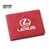 Car Drive Certificate Cover Auto Driver's License Wallet For Lexus F SPORT GS GX IS LS LX CT LC LBX NX RX 350h 450h ES UX 300e MY3
