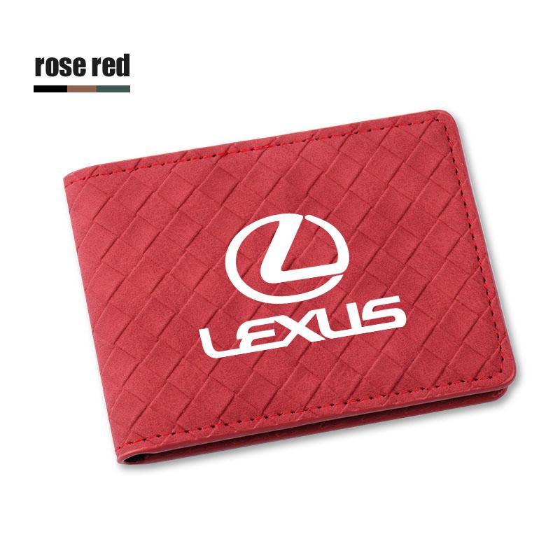 Car Drive Certificate Cover Auto Driver's License Wallet For Lexus F SPORT GS GX IS LS LX CT LC LBX NX RX 350h 450h ES UX 300e MY3