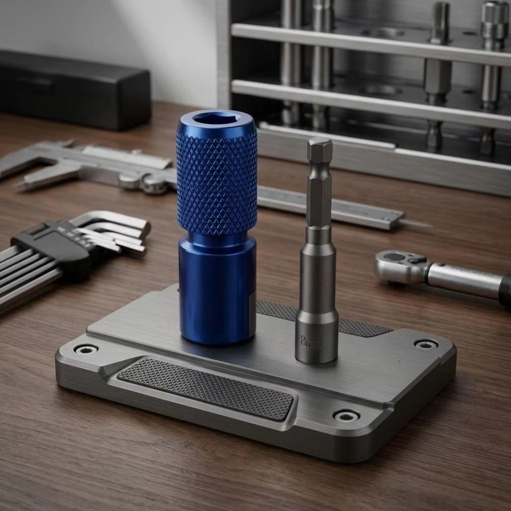 Compact Design Self-Locking Hex Shank Adapter M10 Thread Drill Converter Professional Construction