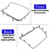 For Mercedes Benz C GLC W205 C200 250 300 400 W253 GLC200 300 2015-2021 Car Water Cup Holder Chrome Plating Strip Trim Ring