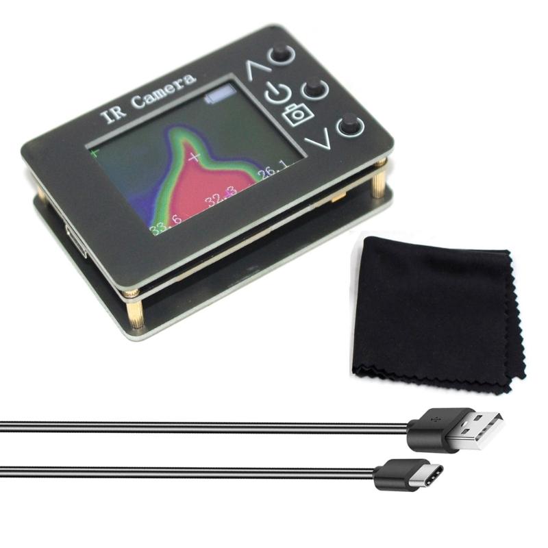 Mlx90640 Инфракрасный тепловизор Инфракрасный тепловой датчик Камера Датчик температуры Оснащен USB-диском