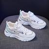 Dad Shoes Girl 2025 Spring New Korean Version Ins Student Versatile Platform Sneakers Women's Single Net Women's Shoes 811-1