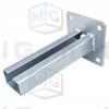 Post Foot Base 190X55X35 Panel Fence 60X40Mm