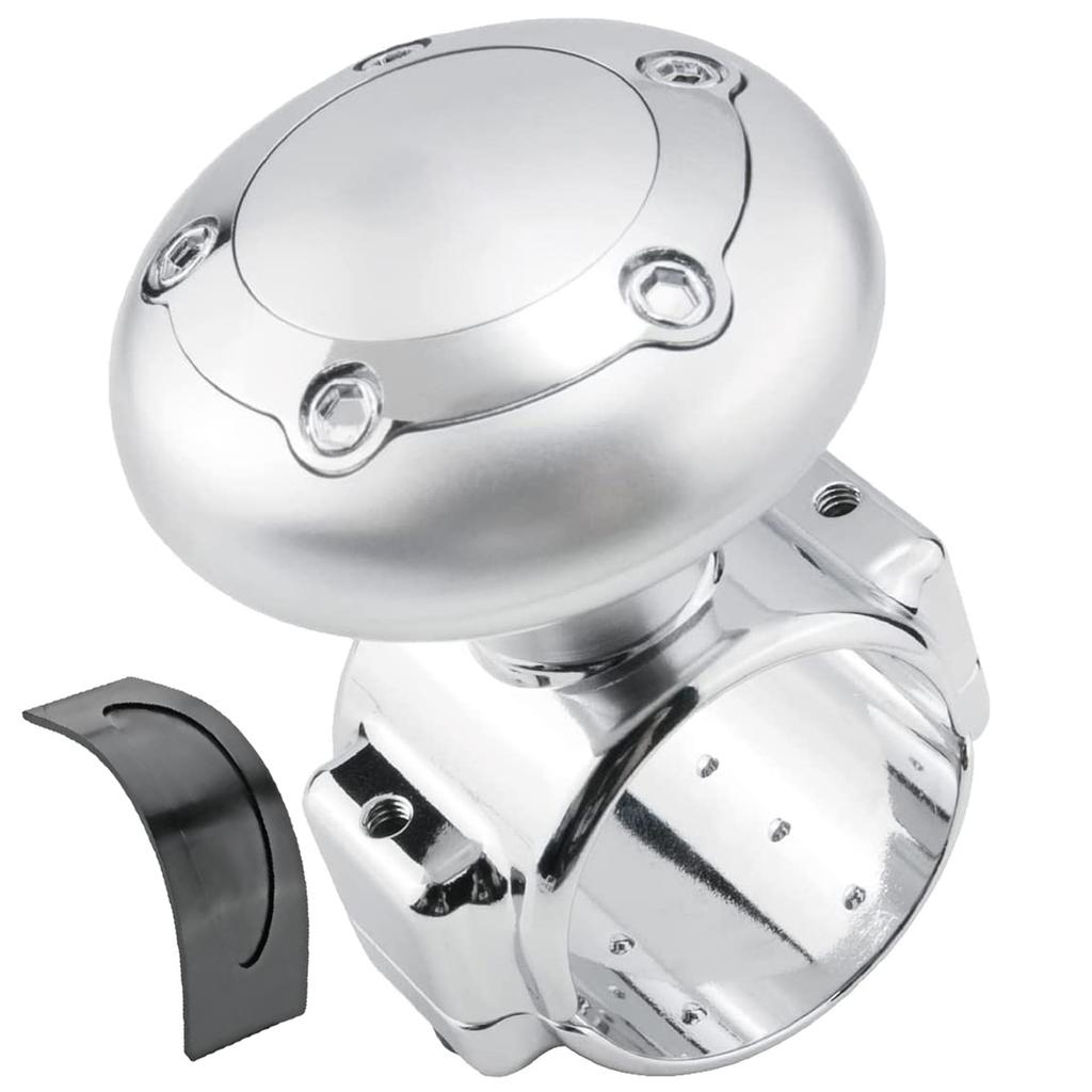 Steering Wheel Spinner Knob Universal Steering Wheel Booster Spinner Knob Rotating Car Turning Steering Wheel Ball Handle with