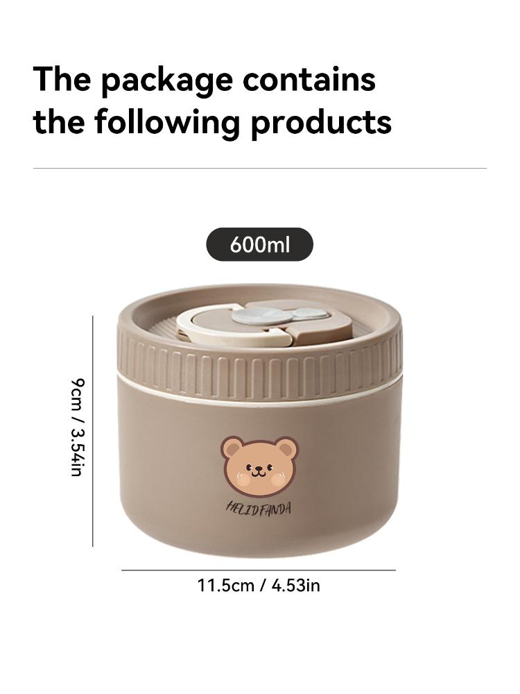 Изолированная миска пищевого качества из нержавеющей стали 316, пригодный для использования в микроволновой печи, контейнер для хранения продуктов питания, штабелируемый портативный набор плюс набор для еды