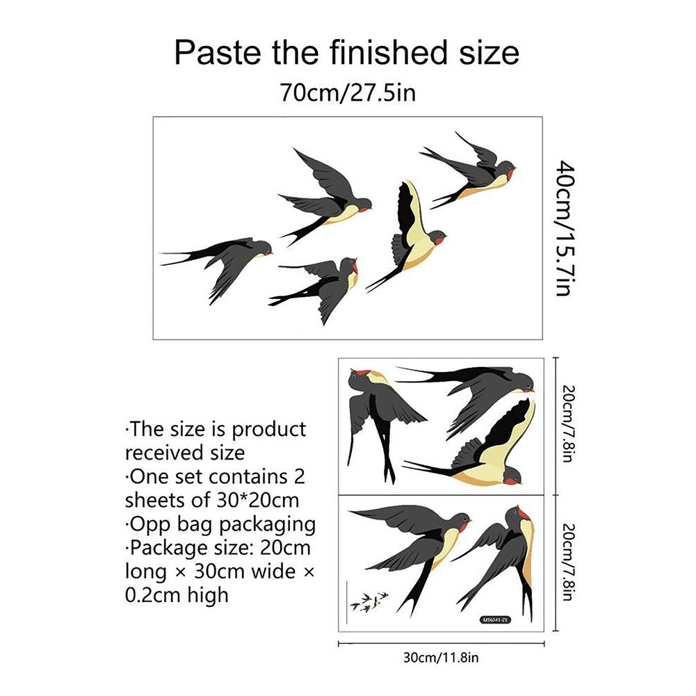Brand New Wall Stickers Wall Sticker Application Bird