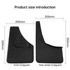 Car Accessories Mud Flaps For Suzuki Jimny Sierra JB74 JB64  - Front Rear Splash Guards Fender MudFlaps Mudguards