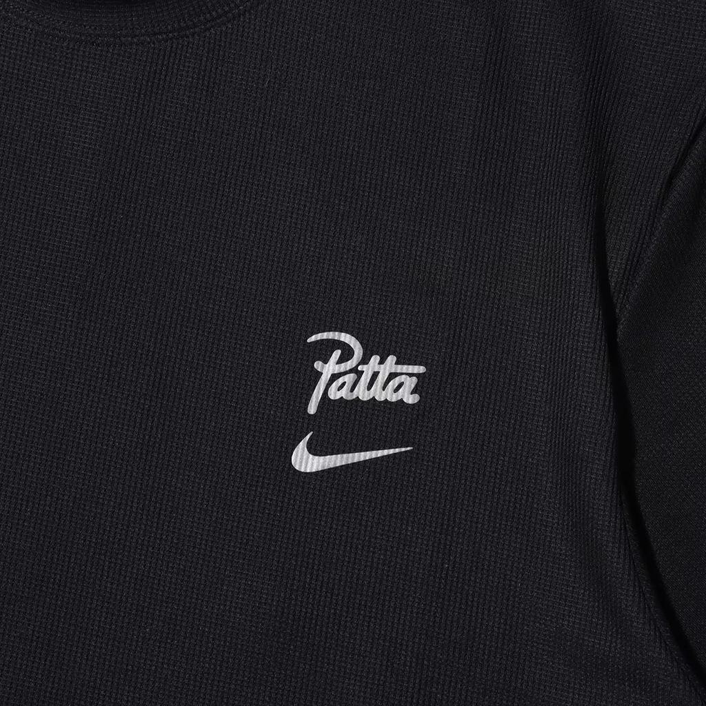 Nike X Patta SS24 Animal Pattern Logo Casual Crew Neck Short-Sleeve T-Shirt Unisex Tops Black FJ3033-010