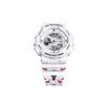 Серия G-SHOCK с двойным дисплеем (ЖК/стрелочным) Модель, посвященная 40-летию Gundam, в сотрудничестве с Gundam Ремешок из кварцевой смолы, водонепроницаемый, для активного отдыха GA-110MW-7APRGD
