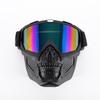 CS Tactical Skull Face Mask Motorcycle Off-Road Windproof Helmet Goggles Riding Glasses