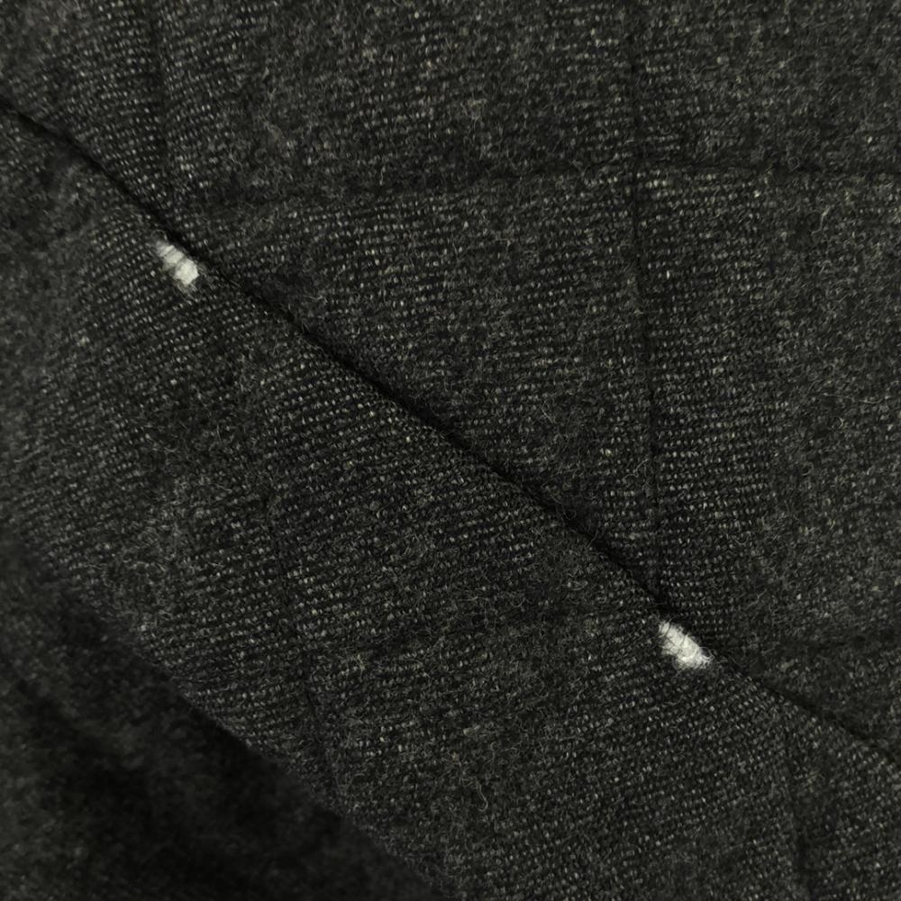 MACKINTOSH SCOTLAND Шерсть 100% Стеганое пальто 34 Темно-серый Женский Б/у