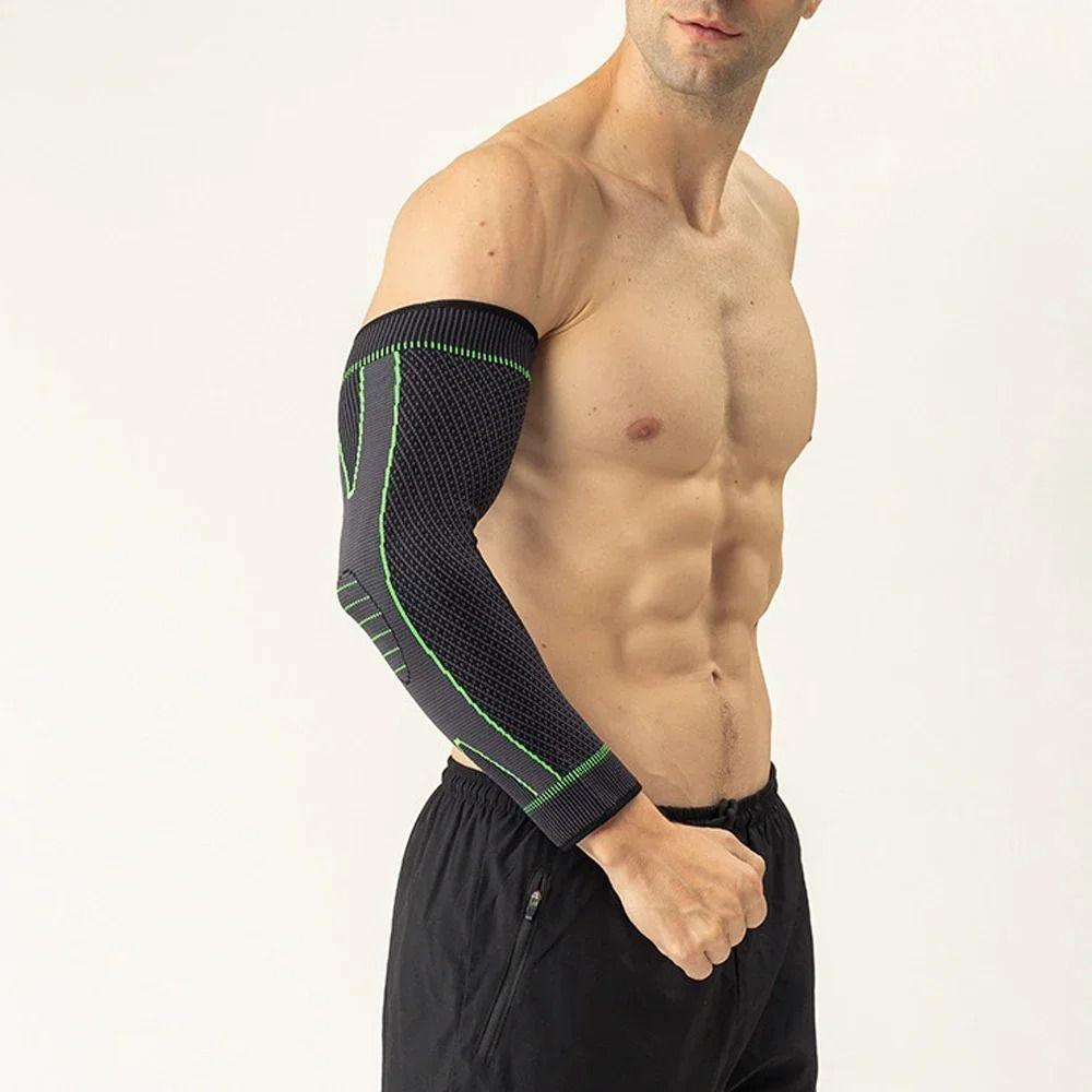 Spandex Compression Arm Sleeves Wear-resistant Breathable Arm Pad  Basketball Volleyball
