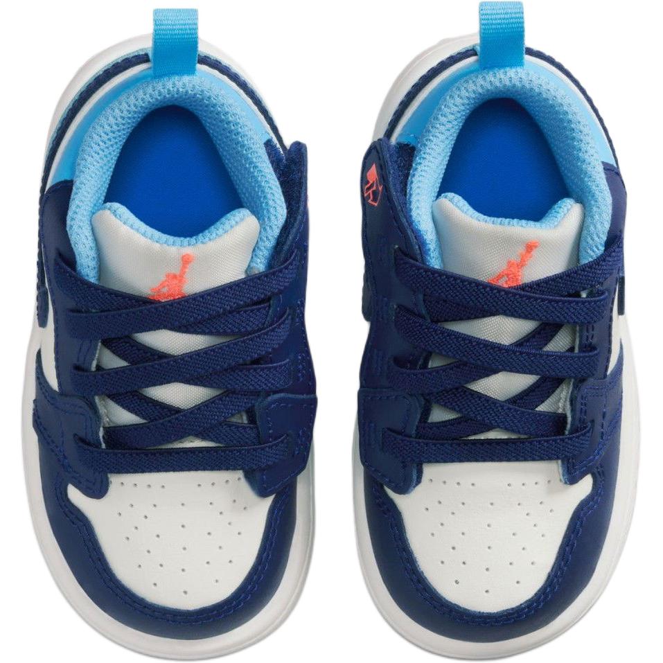 Jordan 1 Low top Toddler Shoes Blue White Infant And Toddler DR9747-149