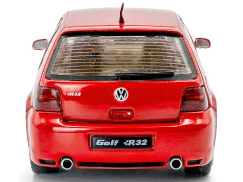 SOLID Volkswagen Golf IV R32 2003 в масштабе 1/43 (красный) Готовый продукт S4313604