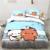 Cute Bubu And Dudu Cartoon Print All Season Twin Bedding Set  Comforter Set Bed Duvet Cover Double King Comforter Cover