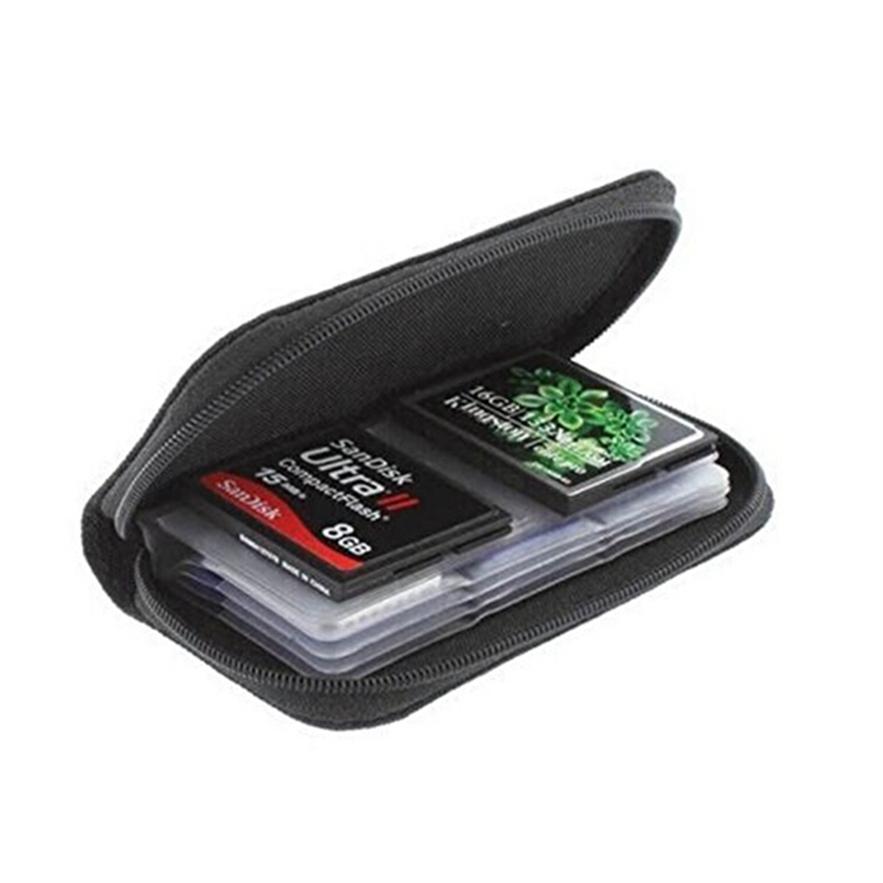 Arrival SD SDHC MMC CF Micro SD Memory Card Storage Carrying Pouch Case Holder Wallet