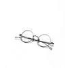 Glasses, Metal Titanium Frame, Glasses Frame, Round Retro Literary Frame, Women'S Plain Mirror, Flat Mirror, Men'S