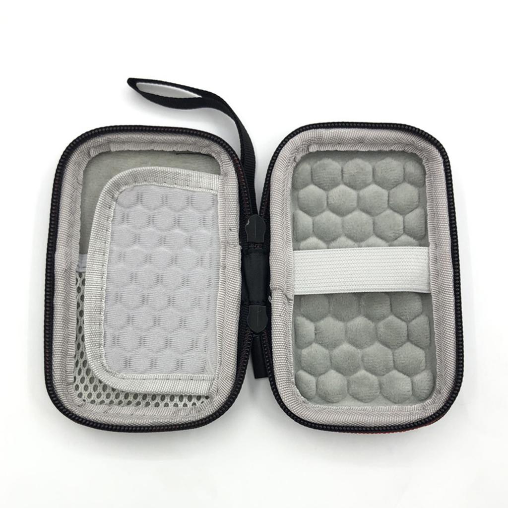 Hard Disk Bag Carrying Case- For Sandisk E81 Mobile Solid-state SSD Storage Bag Shockproof Anti-Shock EVA Bag