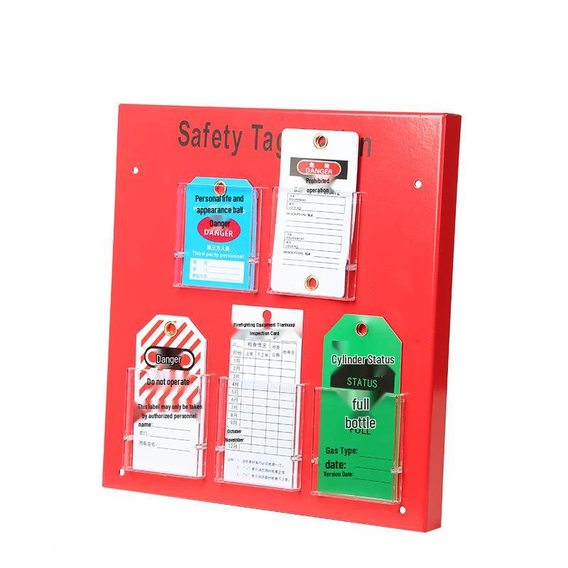 Станция управления знаками и бирками безопасности Industrial Lockout Tagout