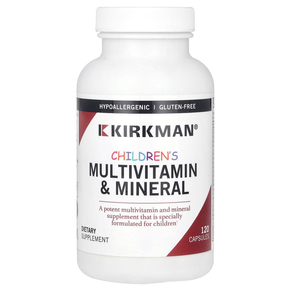 iHerb Kirkman Labs Children's Multi-Vitamin/Mineral Capsules 120 Count