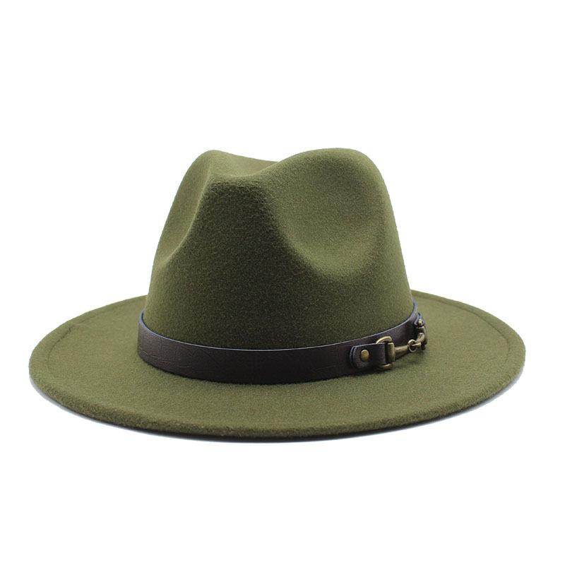 Модная джазовая шляпа, черный шерстяной цилиндр 60 см