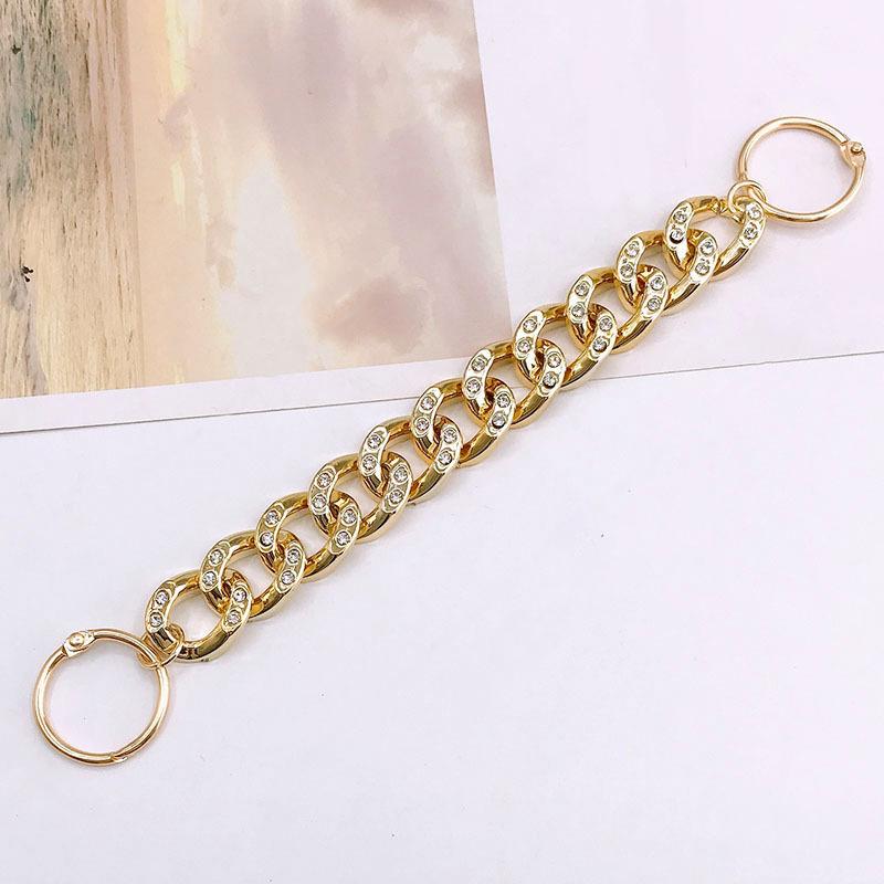 1 шт. Аксессуары из бисерных цепочек ручной работы, Гальванизированные подвески, Акриловые DIY аксессуары, Пряжки для обуви, Подвесные украшения