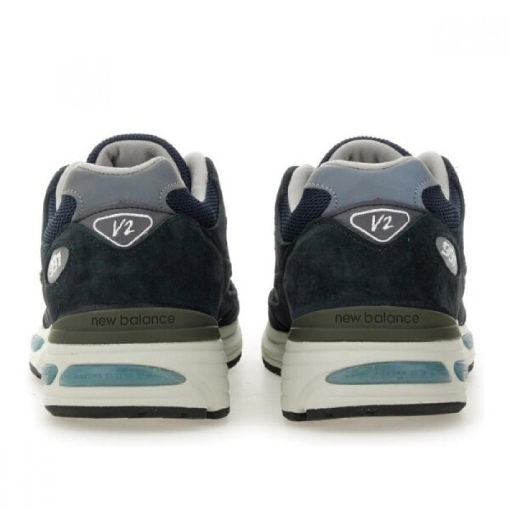 New Balance Suede U991 Lace Up Sneakers U991nv2 Navy
