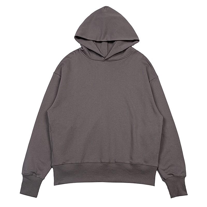 Mens Oversized Hooded Sweatshirt Cotton Blend 420g Fleece Casual Streetwear Fall