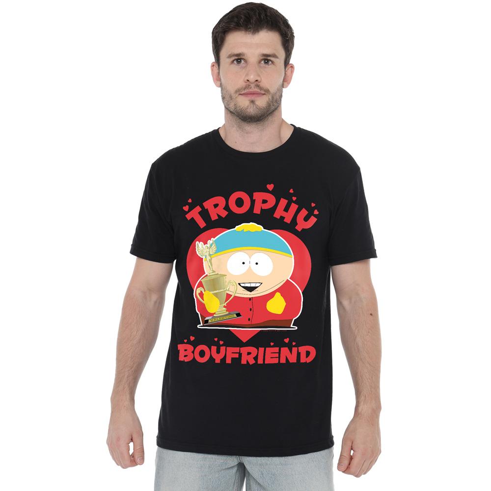South Park Mens Trophy Boyfriend Eric Cartman Valentine`s Day T-Shirt