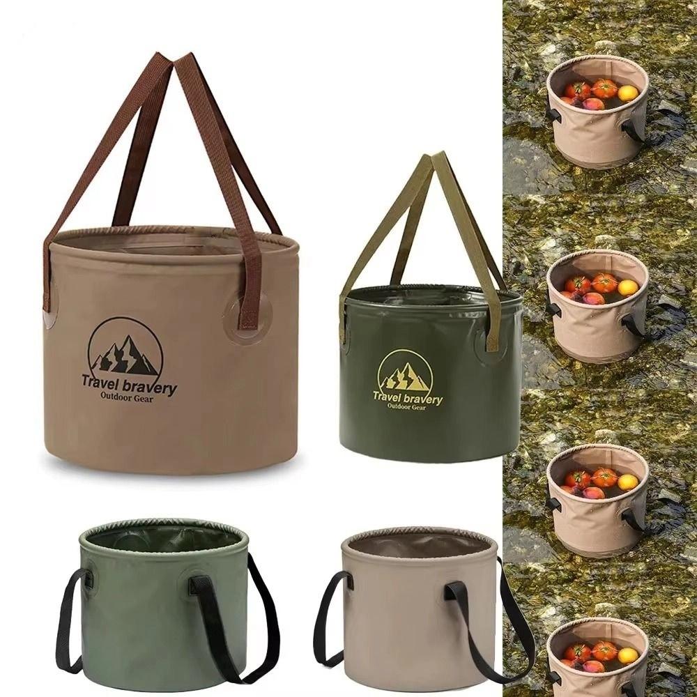 Portable Camping Foldable Sink Collapsible Car Wash Bucket Easy To Store Car Folding Bucket Beach