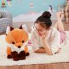 Long Tailed Fox Plush Toy Cartoon Stuffed Animal Doll Decorations Gift Kids