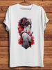 Japanese Samurai Ninja Geisha Onna Bugeisha Funny T Shirt Unisex Casual Short Sleeve TShirt Unisex Streetwear Tee Breathable Print