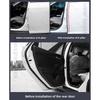 For Dodge Challenger Car Door Seal Strip Rubber Double Layer Sealing Protector Soundproof Seal Dustproof Seal Strip 12PCS