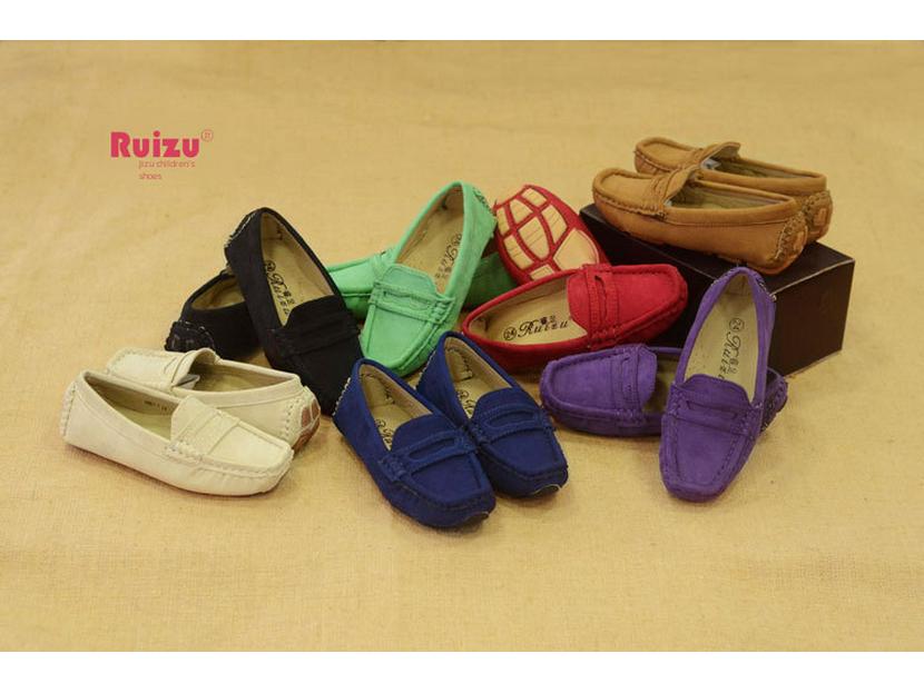 Современные кожаные кроссовки Ruizu Kids — коллекция весна и осень