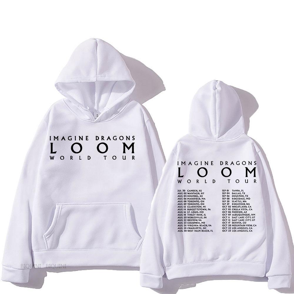 Imagine Dragons Hooded для осени/зимы Модные удобные толстовки с карманами Одежда в стиле хип-хоп Moletom Gothic Pullovers